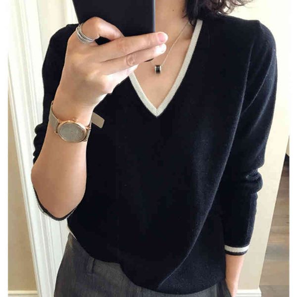 sweaters cashmere winter pullover solid knitted for women autumn female oversized sweater, White;black
sweaters cashmere winter pullover solid knitted for women autumn female oversized sweater, White;black