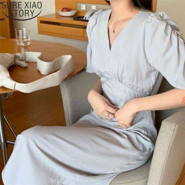 fashion v-neck summer midi long dress korean chic women elegant pleated short sleeve es vestidos robe 14219 210506, Black;gray
fashion v-neck summer midi long dress korean chic women elegant pleated short sleeve es vestidos robe 14219 210506, Black;gray