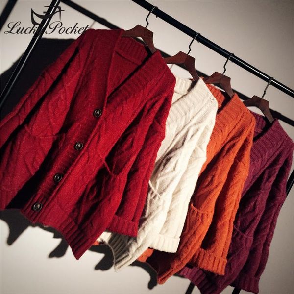 women spring autumn fashion loose solid color v-neck cardigancoat female red casual sleeve knitted sweater ql200 women's knits & tees, White
women spring autumn fashion loose solid color v-neck cardigancoat female red casual sleeve knitted sweater ql200 women's knits & tees, White