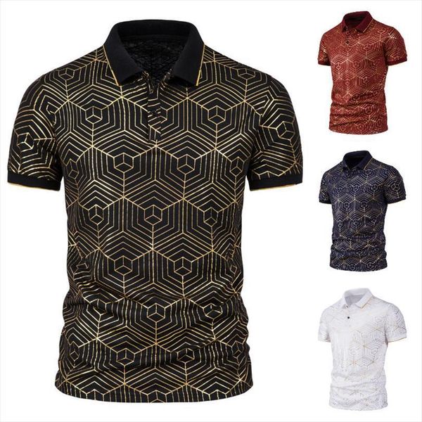 summer spider men polo web gold print lapel slim business casual short sleeve shirt, White;black
summer spider men polo web gold print lapel slim business casual short sleeve shirt, White;black