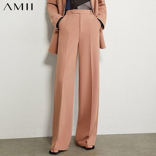 amii minimalism autumn women's pants causal solid olstyle women suit high waist loose female 12030311 & capris, Black;white
amii minimalism autumn women's pants causal solid olstyle women suit high waist loose female 12030311 & capris, Black;white