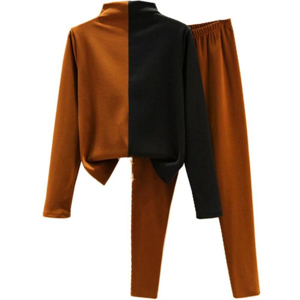 women's t-shirt thick fleece t shirt two pieces set suit turtleneck long sleeve female hit color winter tshirt bottoming ropa mujer, White
women's t-shirt thick fleece t shirt two pieces set suit turtleneck long sleeve female hit color winter tshirt bottoming ropa mujer, White