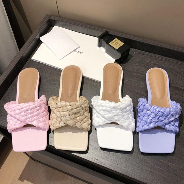 slippers 2021 brand weave women slipper square toe flat heel slides summer outdoor beach sandal shoes ladies flip flop plus size 41, Black
slippers 2021 brand weave women slipper square toe flat heel slides summer outdoor beach sandal shoes ladies flip flop plus size 41, Black