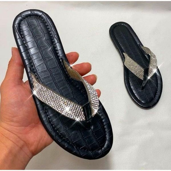 slippers summer women shoes black flip flops beach flat rhinestone open toe sandals ladies big size female slides
slippers summer women shoes black flip flops beach flat rhinestone open toe sandals ladies big size female slides