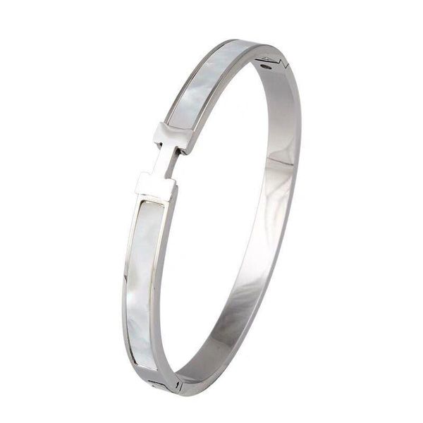 bangle classic fashion letter titanium steel shell bracelet for women, trendy jewelry gifts girls, Black
bangle classic fashion letter titanium steel shell bracelet for women, trendy jewelry gifts girls, Black