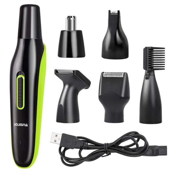 electric nose & ear trimmers 5-in-1 hair trimmer for men women usb rechargeable facial painless eyebrow beard removal
electric nose & ear trimmers 5-in-1 hair trimmer for men women usb rechargeable facial painless eyebrow beard removal