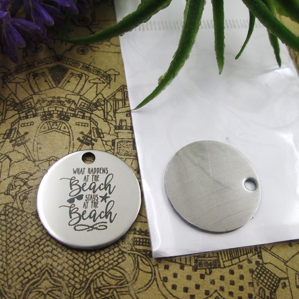 40pcs--stainless steel charms"what happens at the beach stays at the beach" more style choosing diy pendants fo necklace, Bronze;silver
40pcs--stainless steel charms"what happens at the beach stays at the beach" more style choosing diy pendants fo necklace, Bronze;silver