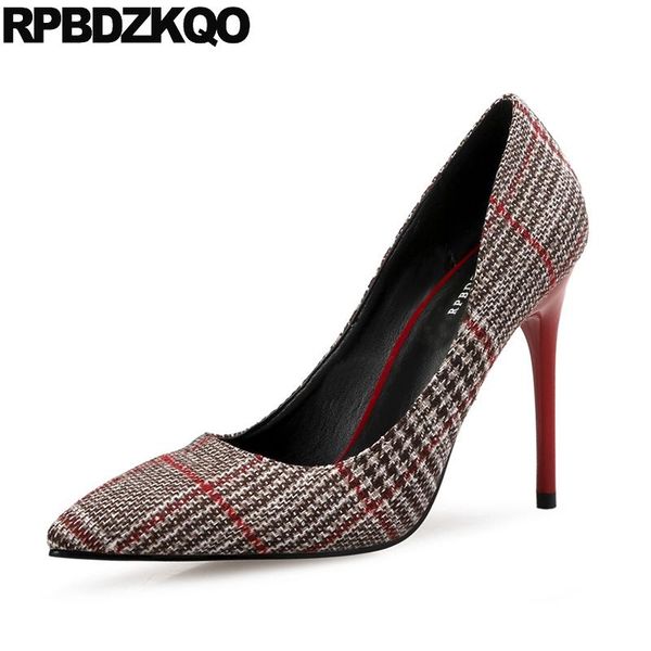 dress shoes super 8cm stiletto ultra plus size medium heels high 2021 spring fashion women pumps 33 pointed toe trending small plaid, Black
dress shoes super 8cm stiletto ultra plus size medium heels high 2021 spring fashion women pumps 33 pointed toe trending small plaid, Black