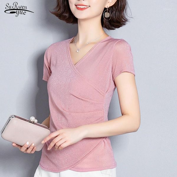 women's blouses & shirts fashion short sleeve solid blouse summer 2021 v-neck office ladies plus size women 4855 50, White
women's blouses & shirts fashion short sleeve solid blouse summer 2021 v-neck office ladies plus size women 4855 50, White