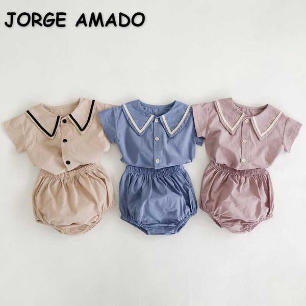summer kids girls 2-pcs sets short sleeves shirts + mini shorts casual style children clothes e6001 210610, White
summer kids girls 2-pcs sets short sleeves shirts + mini shorts casual style children clothes e6001 210610, White
