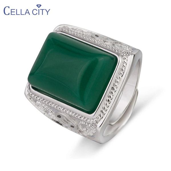 cluster rings cellacity ethnic style ring for men silver 925 jewelry geometry gemstones green agate gorgeous meal opening adjustable, Golden;silver
cluster rings cellacity ethnic style ring for men silver 925 jewelry geometry gemstones green agate gorgeous meal opening adjustable, Golden;silver
