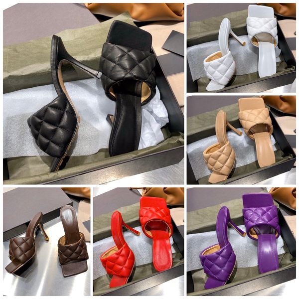 rubber lido mules sandals designer luxury women quilted sheep leather sandal square toe high heel mule soft nappa lambskin insole classics s, Black
rubber lido mules sandals designer luxury women quilted sheep leather sandal square toe high heel mule soft nappa lambskin insole classics s, Black