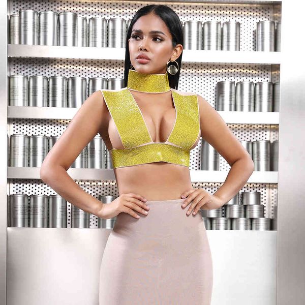 summer women gold bodycon bandage tank sleeveless hollow out club celebrity runway party crop 210423, White
summer women gold bodycon bandage tank sleeveless hollow out club celebrity runway party crop 210423, White