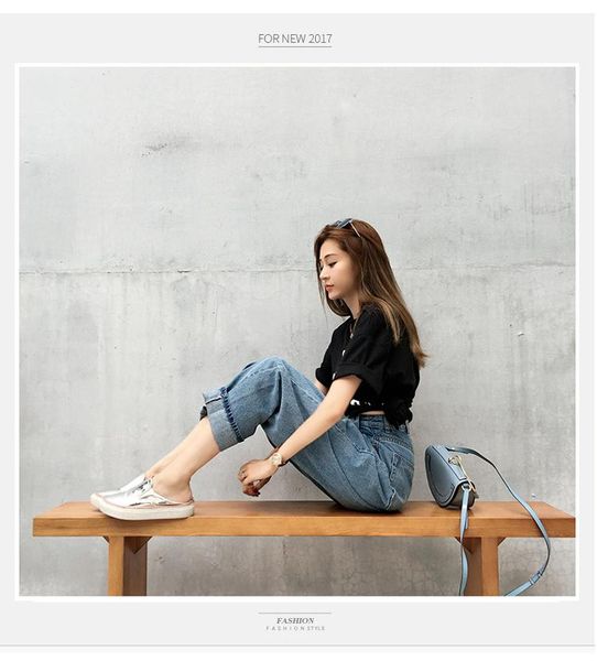 women's jeans korean version style,,women fashion pants, jeans, trousers casual ,loose,wide leg pants autumn winter style, Blue
women's jeans korean version style,,women fashion pants, jeans, trousers casual ,loose,wide leg pants autumn winter style, Blue