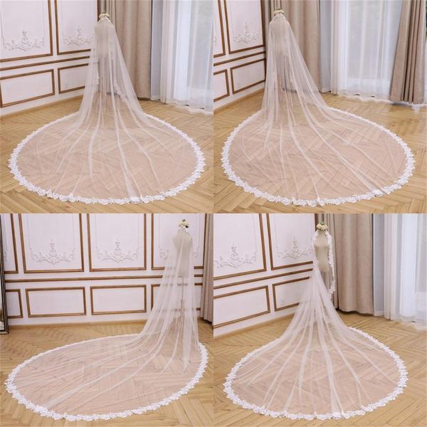 bridal veils ivory simple floral veil cathedral lace romantic one tier chapel elegant wedding wit, Black
bridal veils ivory simple floral veil cathedral lace romantic one tier chapel elegant wedding wit, Black