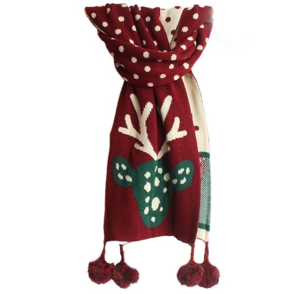 berets 68ua winter scarfs for women thick pom poms scarf polka dot buckhorn deer with fringes cute, Blue;gray
berets 68ua winter scarfs for women thick pom poms scarf polka dot buckhorn deer with fringes cute, Blue;gray