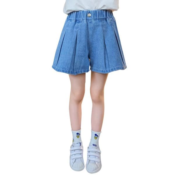 jeans girls short ruched girl summer child solid color kids elastic waist children's clothing 6 8 10 12 14, Blue
jeans girls short ruched girl summer child solid color kids elastic waist children's clothing 6 8 10 12 14, Blue