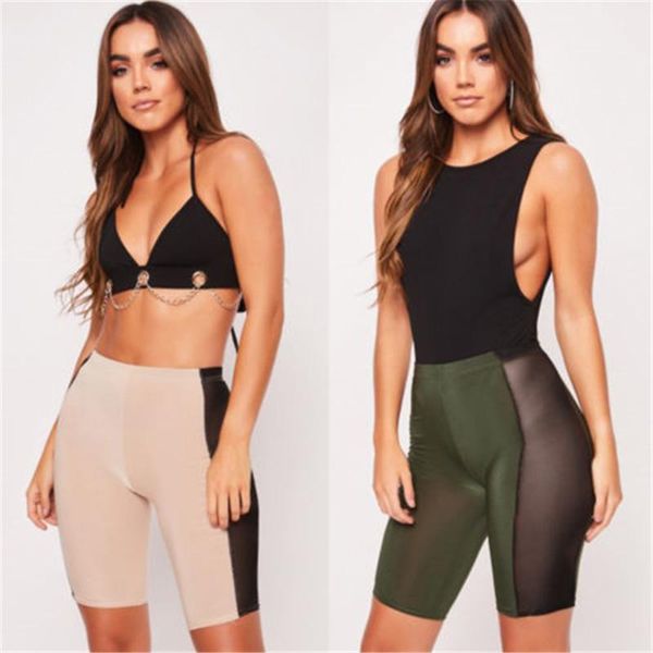women's shorts women cycling dancing 2021 fashion biker lycra soft girls active casual sports, White;black
women's shorts women cycling dancing 2021 fashion biker lycra soft girls active casual sports, White;black