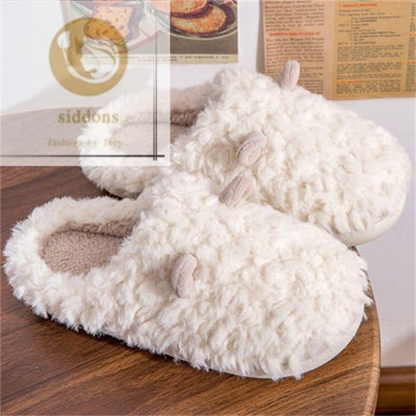 slippers cotton women's winter indoor warmth plus velvet cute dormitory wild couples wear, Black
slippers cotton women's winter indoor warmth plus velvet cute dormitory wild couples wear, Black