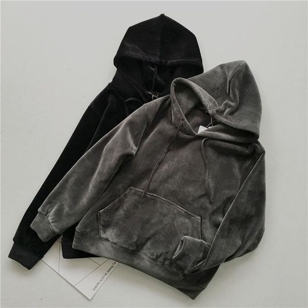 women's hoodies & sweatshirts double-sided pleuche fleece sweatshirt winter korean loose hooded thick jacket velvet pullovers, Black
women's hoodies & sweatshirts double-sided pleuche fleece sweatshirt winter korean loose hooded thick jacket velvet pullovers, Black