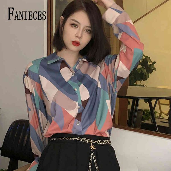 fanieces autumn women blouse printed vintage korean style casual blusas beachwear female lady long sleeve shirts streetwear 210520, White
fanieces autumn women blouse printed vintage korean style casual blusas beachwear female lady long sleeve shirts streetwear 210520, White