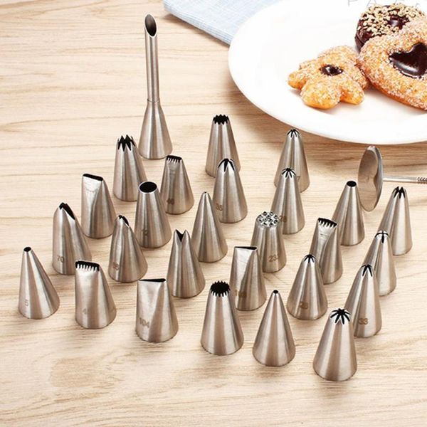 baking & pastry tools 29pcs stainless steel nozzles set piping tips cupcake cookie cream cake decorating suppliers
baking & pastry tools 29pcs stainless steel nozzles set piping tips cupcake cookie cream cake decorating suppliers