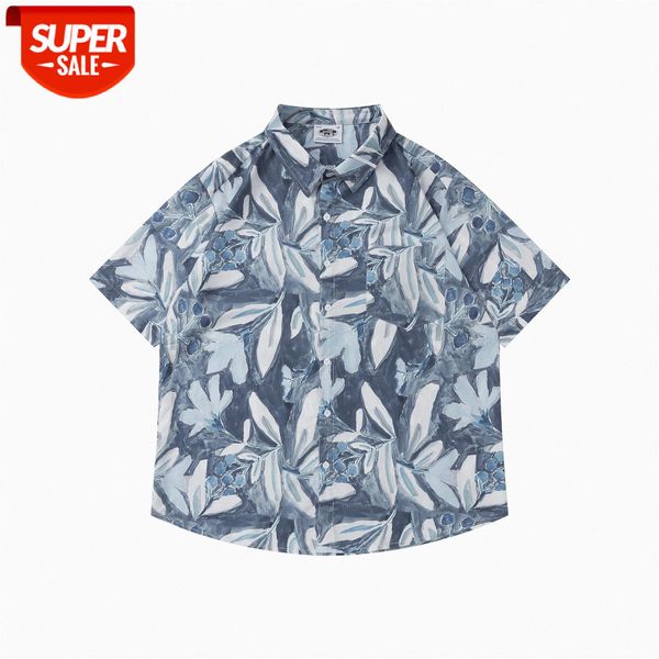 retro flower short-sleeved men's oil painting full-print shirt hip-hop oversize loose casual wei yi #wm7w, White;black
retro flower short-sleeved men's oil painting full-print shirt hip-hop oversize loose casual wei yi #wm7w, White;black