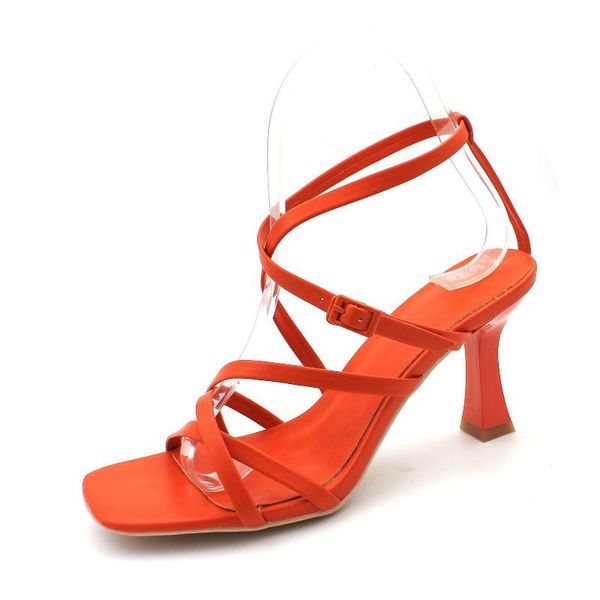 meriahzheng women's sandals for women and ladies summer open toe cross strap thin high-heeled tws-8027-5, Black 
meriahzheng women's sandals for women and ladies summer open toe cross strap thin high-heeled tws-8027-5, Black