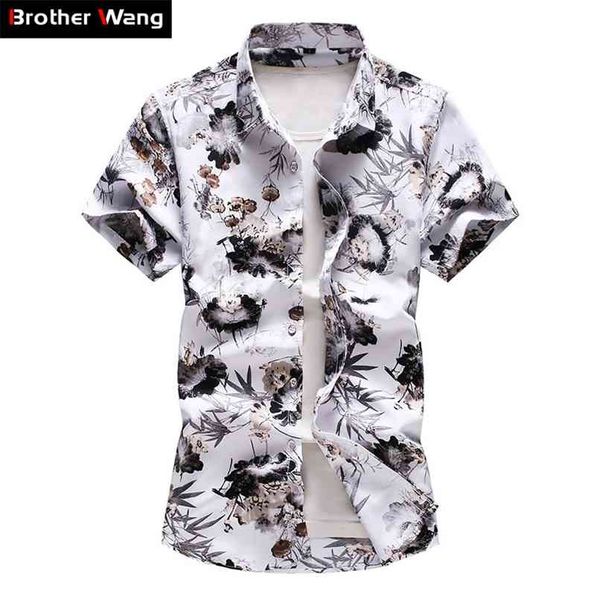 plus size 5xl 6xl 7xl men's hawaiian shirt summer fashion casual printing short sleeve flower male brand clothes 210809, White;black
plus size 5xl 6xl 7xl men's hawaiian shirt summer fashion casual printing short sleeve flower male brand clothes 210809, White;black