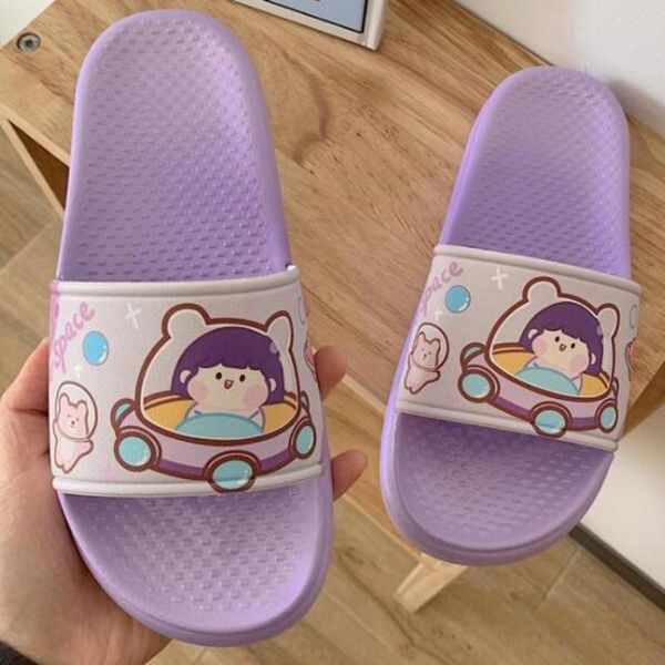 slippers women non-slip all-match bathroom soft bottom cartoon ladies flip flop indoor fashion shoes female qq553, Black
slippers women non-slip all-match bathroom soft bottom cartoon ladies flip flop indoor fashion shoes female qq553, Black