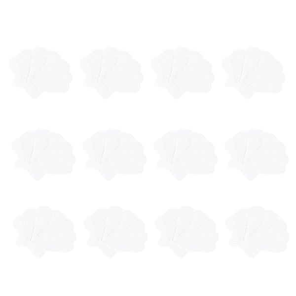 bath mats 12pcs bathroom anti-slip stickers sea shell shape bathing safety floor decals (white)
bath mats 12pcs bathroom anti-slip stickers sea shell shape bathing safety floor decals (white)