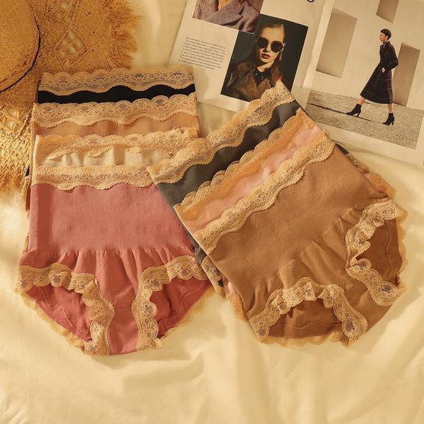 women's panties 2 pcs cotton high waist underpants soft comfort girls student menstrual briefs lingerie underwear, Black;pink
women's panties 2 pcs cotton high waist underpants soft comfort girls student menstrual briefs lingerie underwear, Black;pink