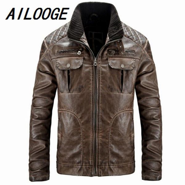 men's fur & faux leather jacket men pu motorcycle jackets jaqueta de couro masculina classic vintage punk veste homme coat plus size, Black
men's fur & faux leather jacket men pu motorcycle jackets jaqueta de couro masculina classic vintage punk veste homme coat plus size, Black