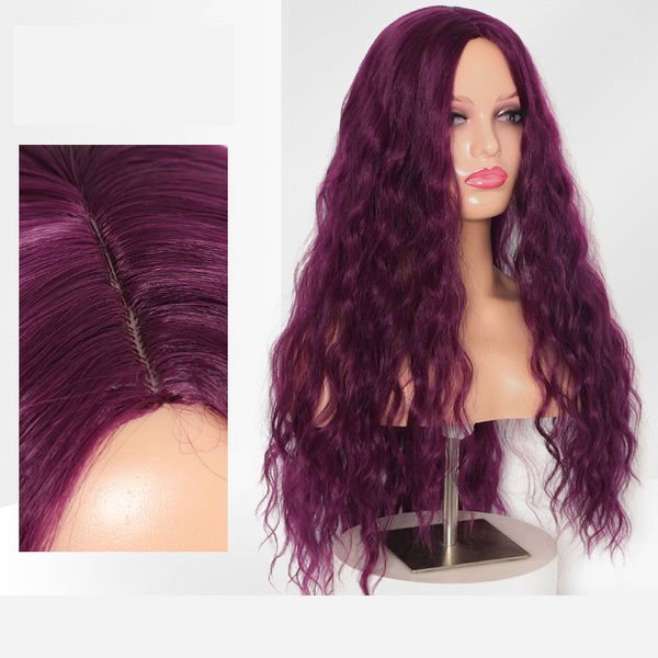 women long curly wine synthetic wig heat resistant fiber wigs for white black women party cosplay hair women
women long curly wine synthetic wig heat resistant fiber wigs for white black women party cosplay hair women