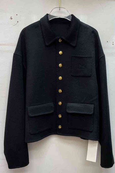 women's jackets korean dongdaemun autumn and winter high-grade double-sided cashmere coat womens retro loose single-breasted woolen ybd, Black;brown
women's jackets korean dongdaemun autumn and winter high-grade double-sided cashmere coat womens retro loose single-breasted woolen ybd, Black;brown