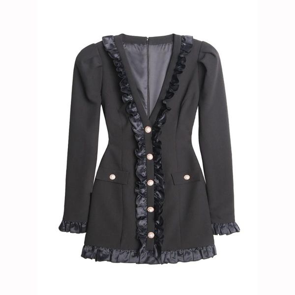 casual dresses 2021 elegant for women bodycon v-neck long sleeve clothing club party evening button spring autumn clothes, Black;gray
casual dresses 2021 elegant for women bodycon v-neck long sleeve clothing club party evening button spring autumn clothes, Black;gray