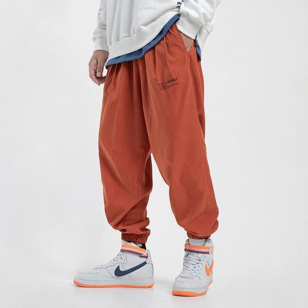 men's pants 2021 autumn solid color harem fashion street japanese casual loose jogging sweatpants, Black
men's pants 2021 autumn solid color harem fashion street japanese casual loose jogging sweatpants, Black