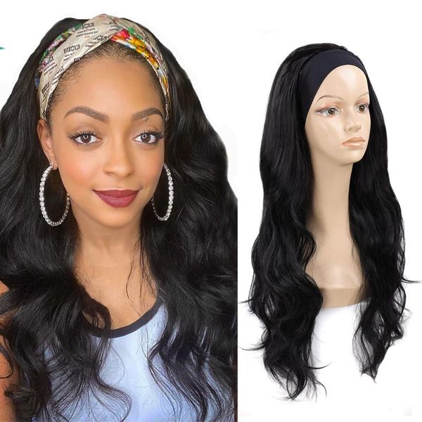 synthetic wigs meepo long body wave with ice headband 28inch70cm wig for black women full machine designer
synthetic wigs meepo long body wave with ice headband 28inch70cm wig for black women full machine designer