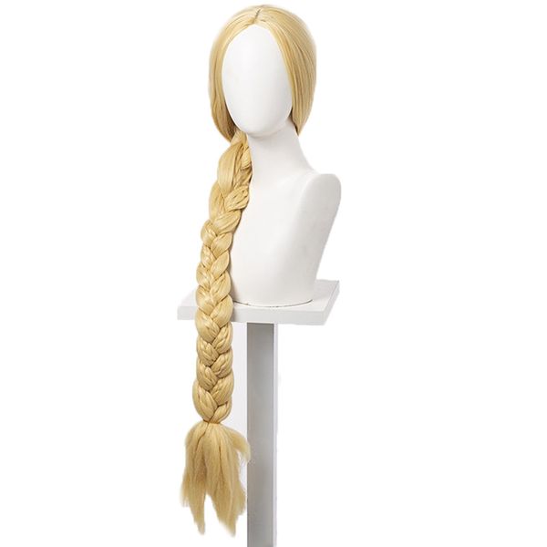 tangled princess cosplay 120cm 47" blonde super long braid heat-resistant fiber hair rapunzel anime role play costume wig, Black
tangled princess cosplay 120cm 47" blonde super long braid heat-resistant fiber hair rapunzel anime role play costume wig, Black