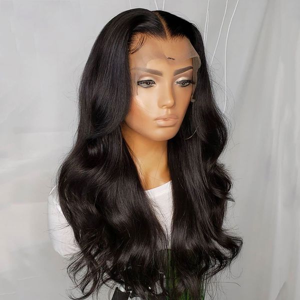 black loose wave soft synthetic 13x4 lace front wig for women with baby hair synthetic preplucked daily heat resistant 150%
black loose wave soft synthetic 13x4 lace front wig for women with baby hair synthetic preplucked daily heat resistant 150%