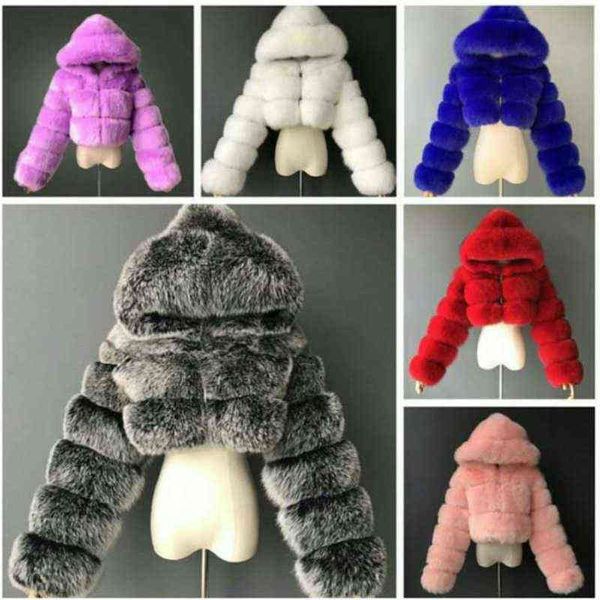 women's fur & faux women jackets designer short hooded coat fashion imitation long sleeve stitching coats ty4w, Black
women's fur & faux women jackets designer short hooded coat fashion imitation long sleeve stitching coats ty4w, Black
