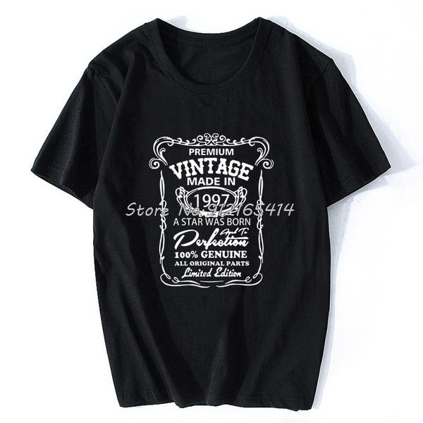 men's t-shirts vintage limited edition in 1997 t shirt men dad father birthday gift t-shirt cotton world papa, White;black
men's t-shirts vintage limited edition in 1997 t shirt men dad father birthday gift t-shirt cotton world papa, White;black