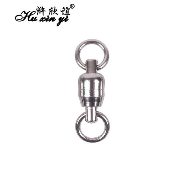 fishing hooks 5pcs heavy duty stainless steel double ball bearing swivel with solid ring high speed barrel rolling connector
fishing hooks 5pcs heavy duty stainless steel double ball bearing swivel with solid ring high speed barrel rolling connector