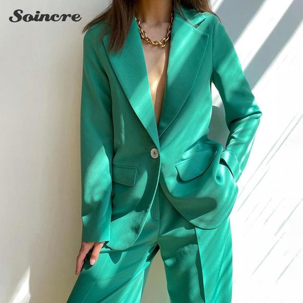 women's suits & blazers blazer women 2021 autumn winter fashion long sleeve single breasted jacket suit loose casual elegant green y2k, White;black
women's suits & blazers blazer women 2021 autumn winter fashion long sleeve single breasted jacket suit loose casual elegant green y2k, White;black