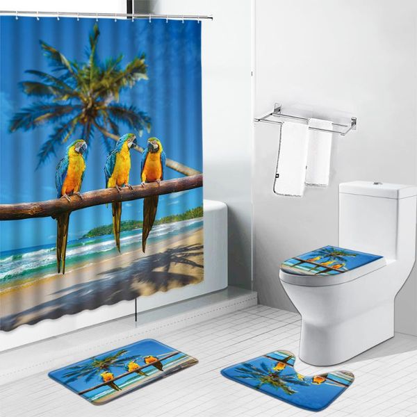 shower curtains color parrot ocean beach palm tree scenery bathroom set waterfall bird print spring curtain toilet cover mat non slip rug
shower curtains color parrot ocean beach palm tree scenery bathroom set waterfall bird print spring curtain toilet cover mat non slip rug