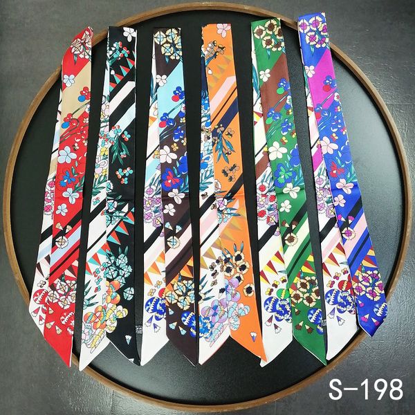 2021 designer headwear luxury brand scarf ladies summer flower pattern thin scarves scarfs 5*120cm, Blue;gray
2021 designer headwear luxury brand scarf ladies summer flower pattern thin scarves scarfs 5*120cm, Blue;gray
