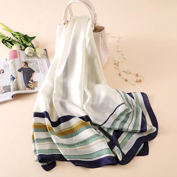 scarves 2021 spring summer style fashion plaid scarf women real silk warm shawl elegant soft headscarf chiffon hijab, Blue;gray
scarves 2021 spring summer style fashion plaid scarf women real silk warm shawl elegant soft headscarf chiffon hijab, Blue;gray