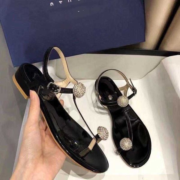 2021 summer thick heel comfortable sandals fairy style high heels open toe ball color diamond women's sho, Black
2021 summer thick heel comfortable sandals fairy style high heels open toe ball color diamond women's sho, Black