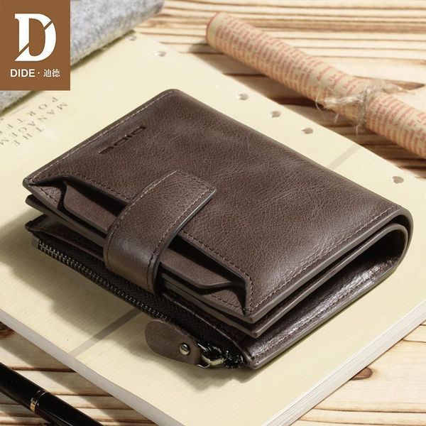 dide mens coin purse bag genuine leather wallets male brand vintage cowhide zipper short wallet coffee card holder box, Red;black
dide mens coin purse bag genuine leather wallets male brand vintage cowhide zipper short wallet coffee card holder box, Red;black