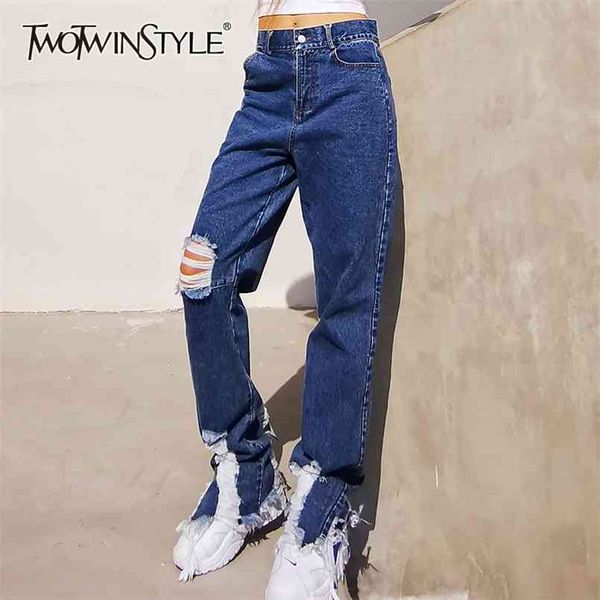 streetwear patchwork hole tassel pants for women high waist wide leg casual female jeans autumn fashion 210521, Blue
streetwear patchwork hole tassel pants for women high waist wide leg casual female jeans autumn fashion 210521, Blue